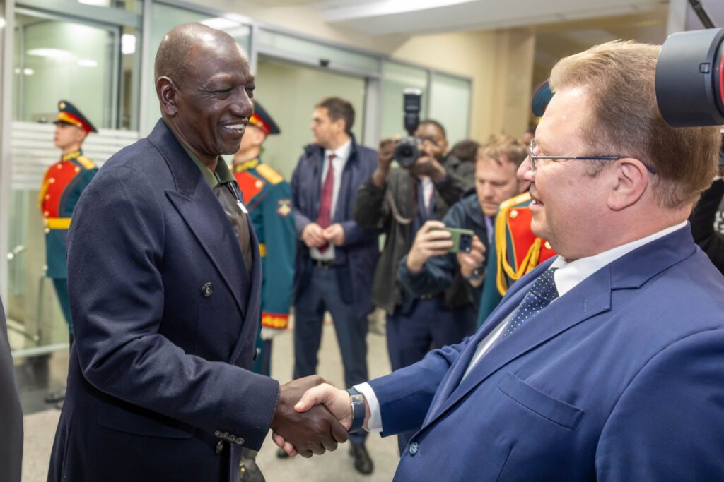 President Ruto Arrives in Moscow for Third Russia–Africa Economic and Humanitarian Forum